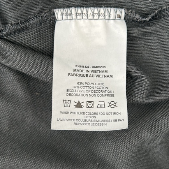 Nike ACG Monolithic short sleeved t-shirt Anthracite recycled & organic fibers - Picture 4 of 8